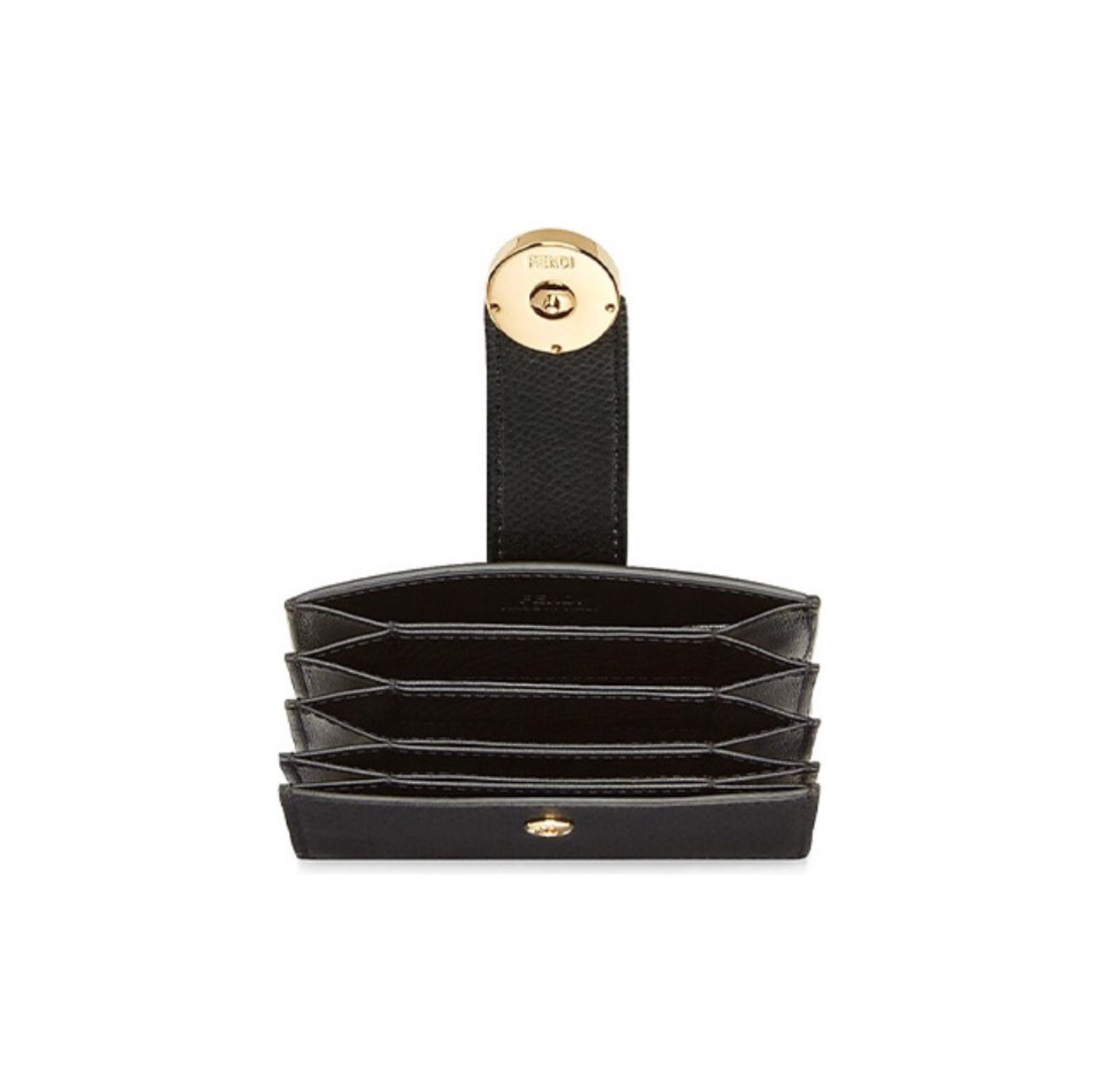 FENDI Calfskin Card Holder wallet