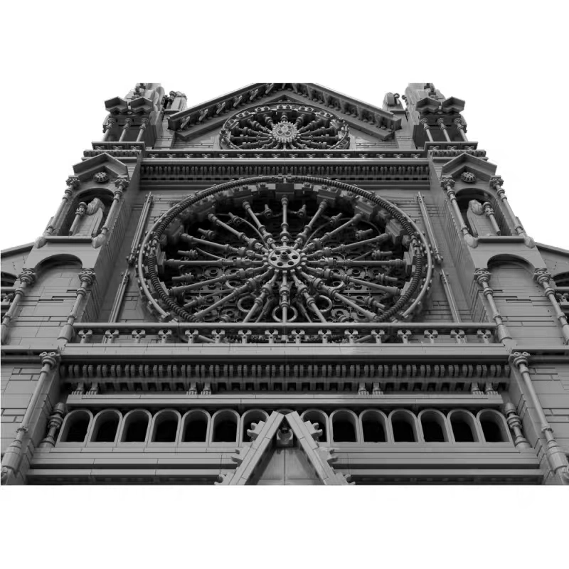 MOC 199891 - Gothic Cathedral Facade