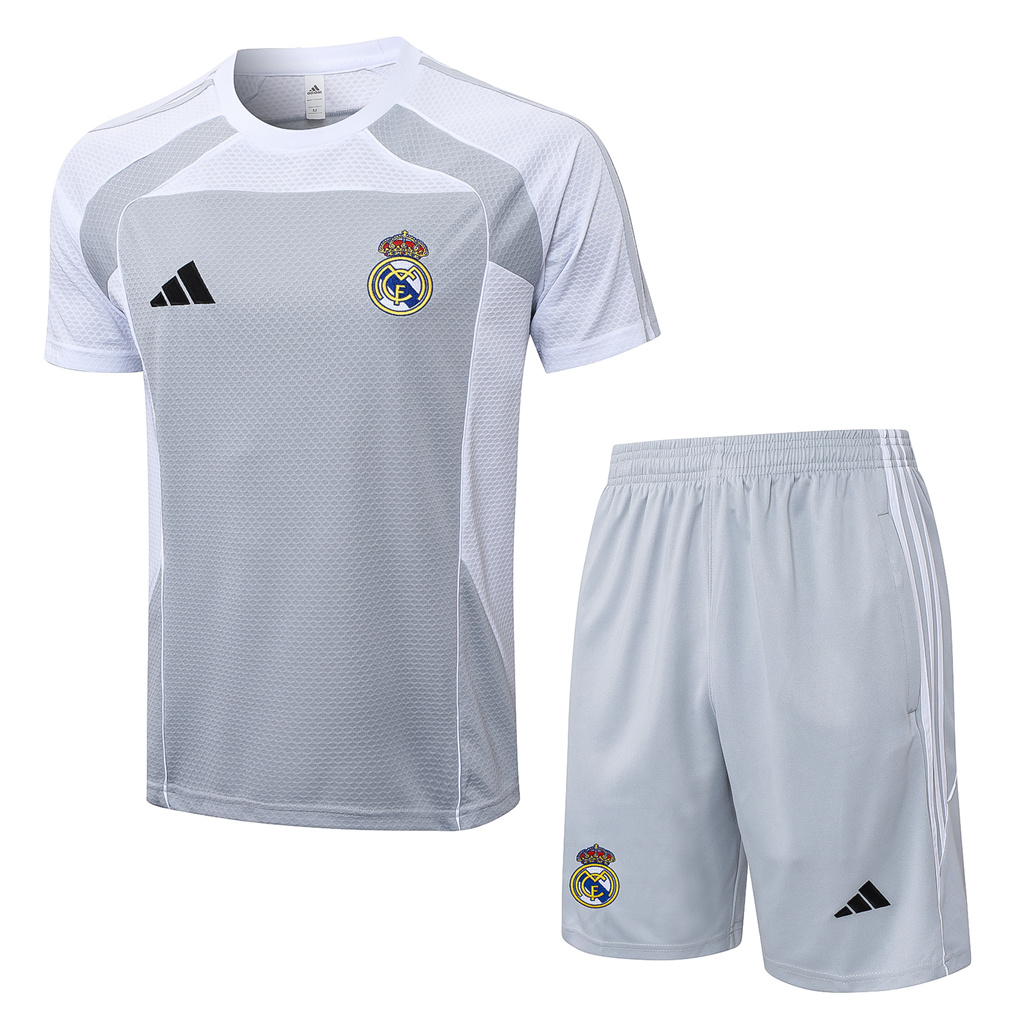 Real Madrid Training Short sleeve Suit 25/26 | Soc Jersey - Premium Football Jersey
