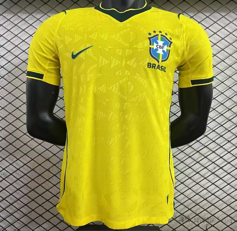 Player Version 2026 Brazil Home Jersey S-2XL