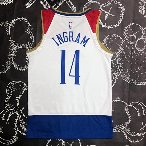 2020 Pelicans City Edition #14 Brandon Ingram