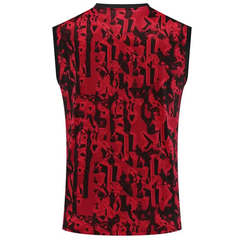 23-24 Manchester United Pre-Match Vest Jersey Red