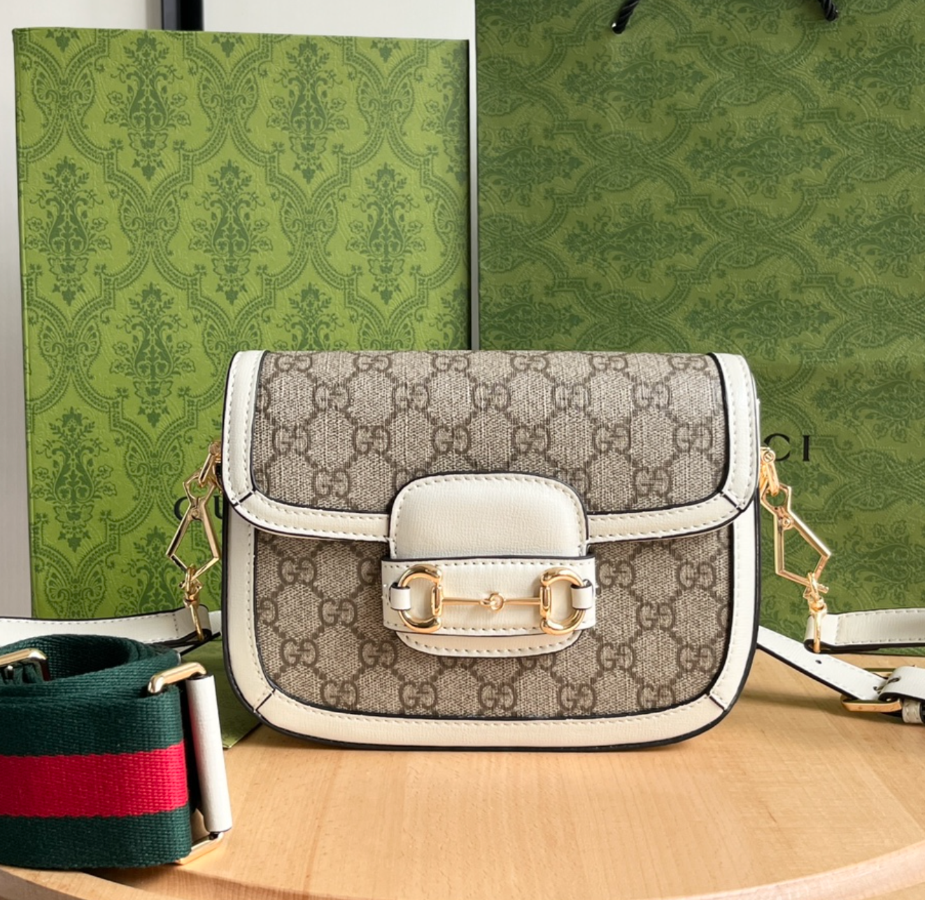 GUCCI 1955 Horsebit Shoulder Bag Mini
