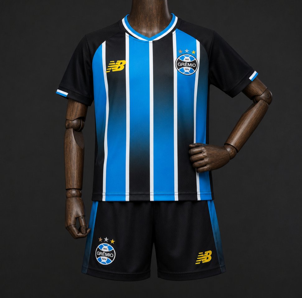 26/27 Kids Gremio Home Jersey 16-28 - musan