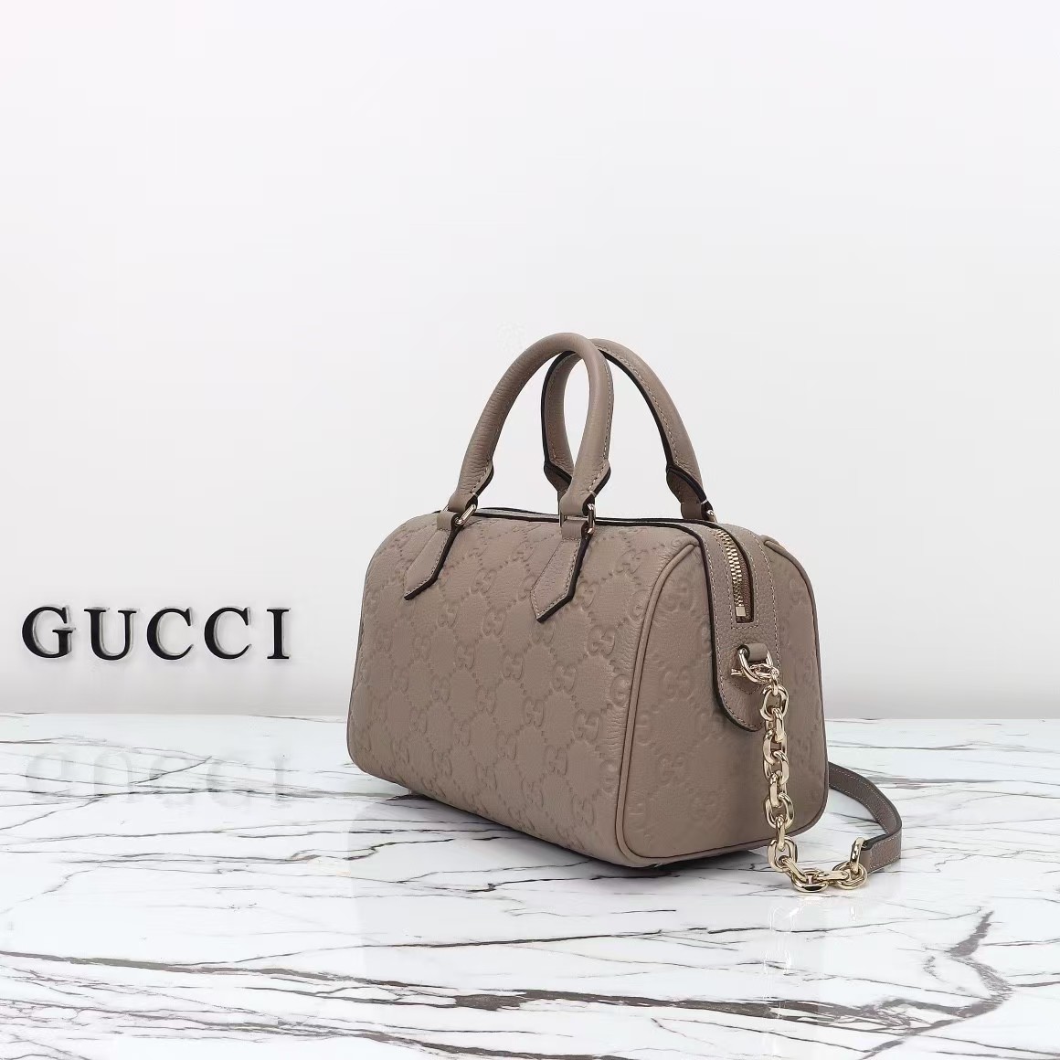 GUCCI Emblem small tote bag