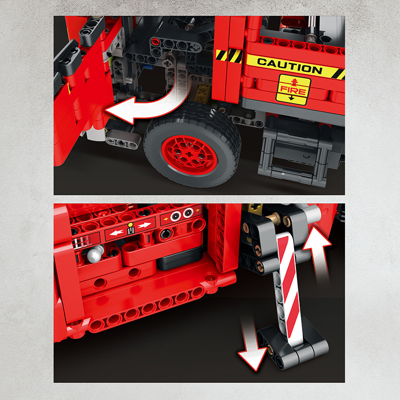 ReoBrix 22005 - Mechanical Fire Engine
