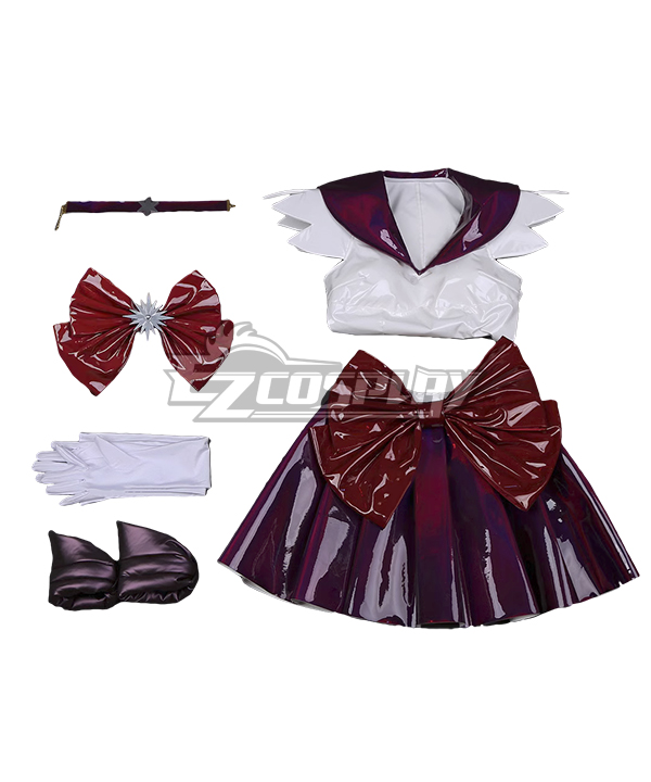 Sailor Moon 30th Anniversary Sailor Saturn Hotaru Tomoe Cosplay Costume