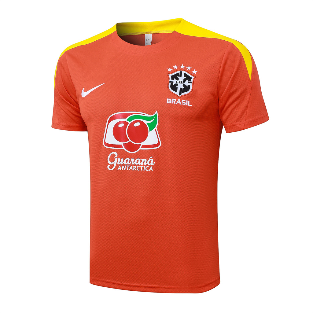 Brazil Training Short sleeve Jersey 25/26 | Soc Jersey - Premium Football Jersey
