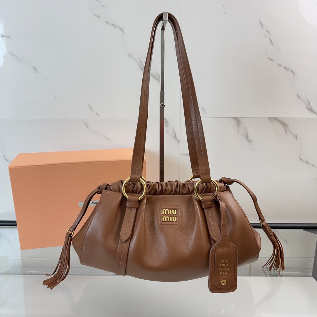 Miumiu Joie Nappa Leather Bag