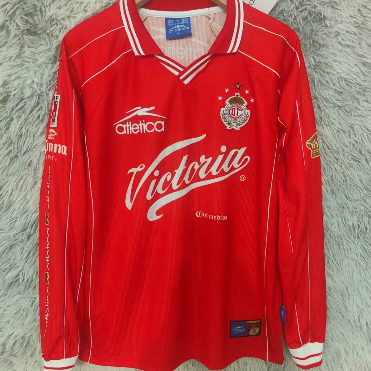 Toluca Retro Home Long Sleeved Jersey 1999-2000