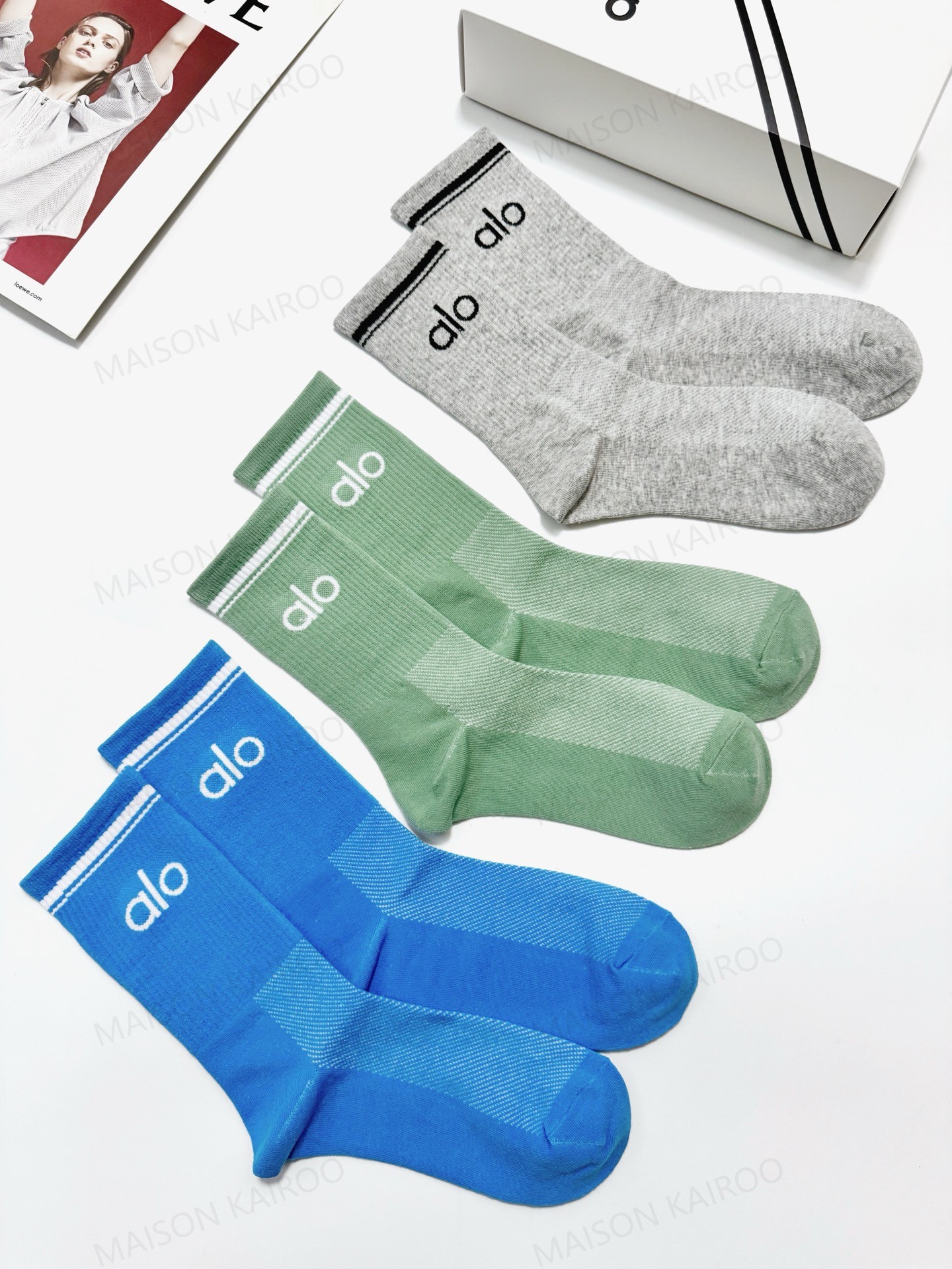 Alo Socks 3-Pack - KAIROO
