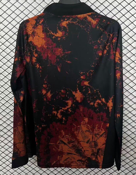 2026 Netherlands Black Long Sleeve Goalkeeper Jersey S-4XL