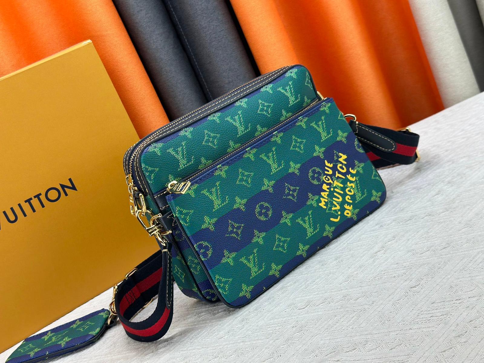 Louis Vuitton LV Monogram message bag