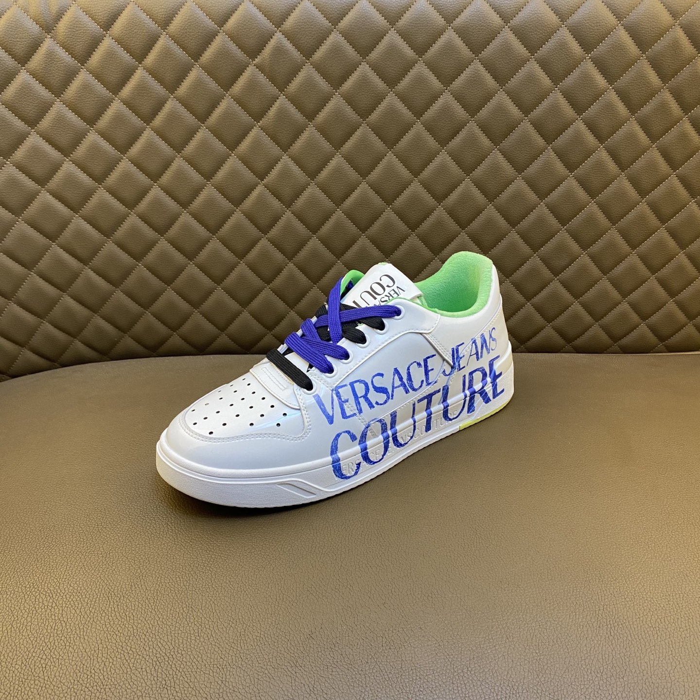 Versace Odissea Men's Leather Sneaker