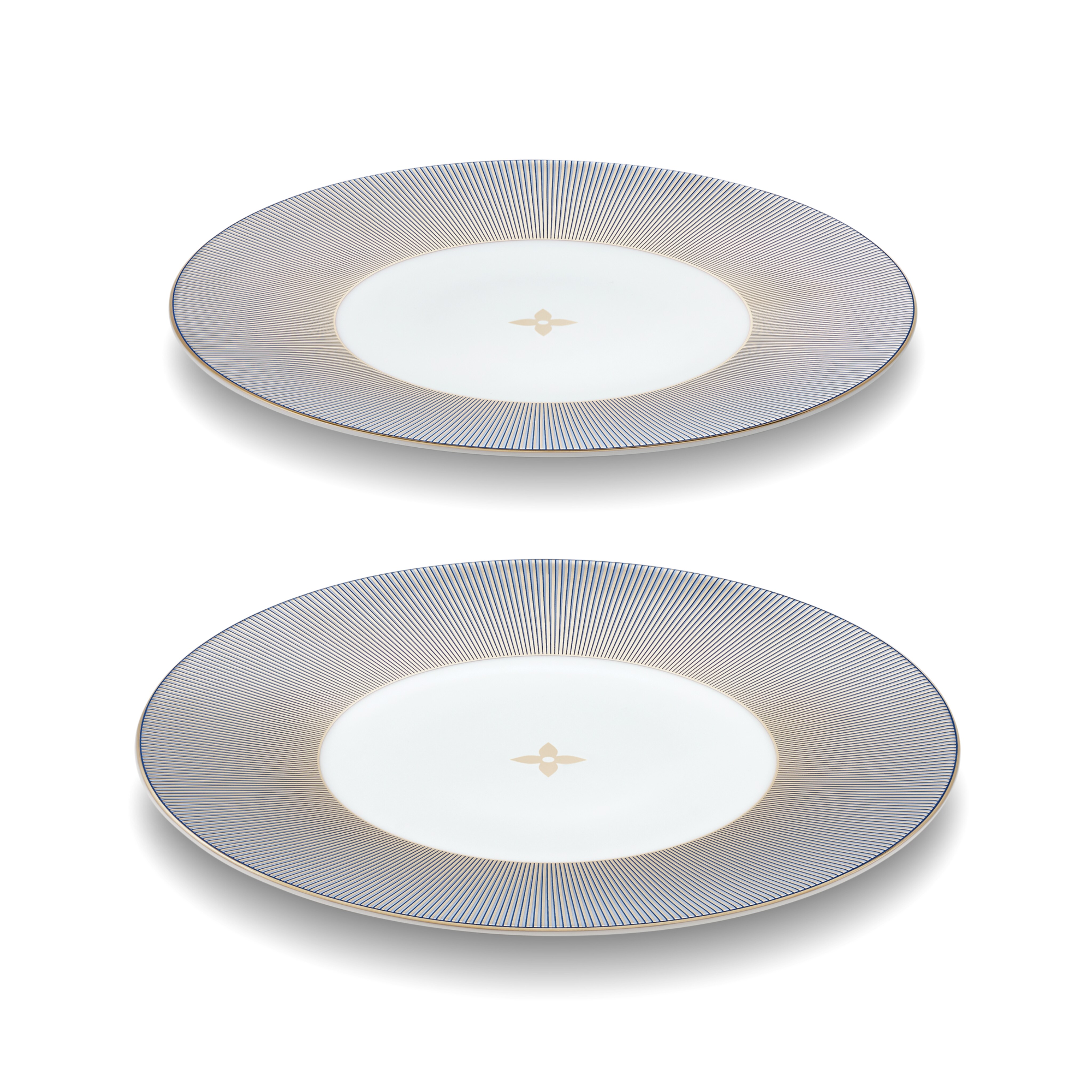 Dichoric Set Of 2 Dessert Plates