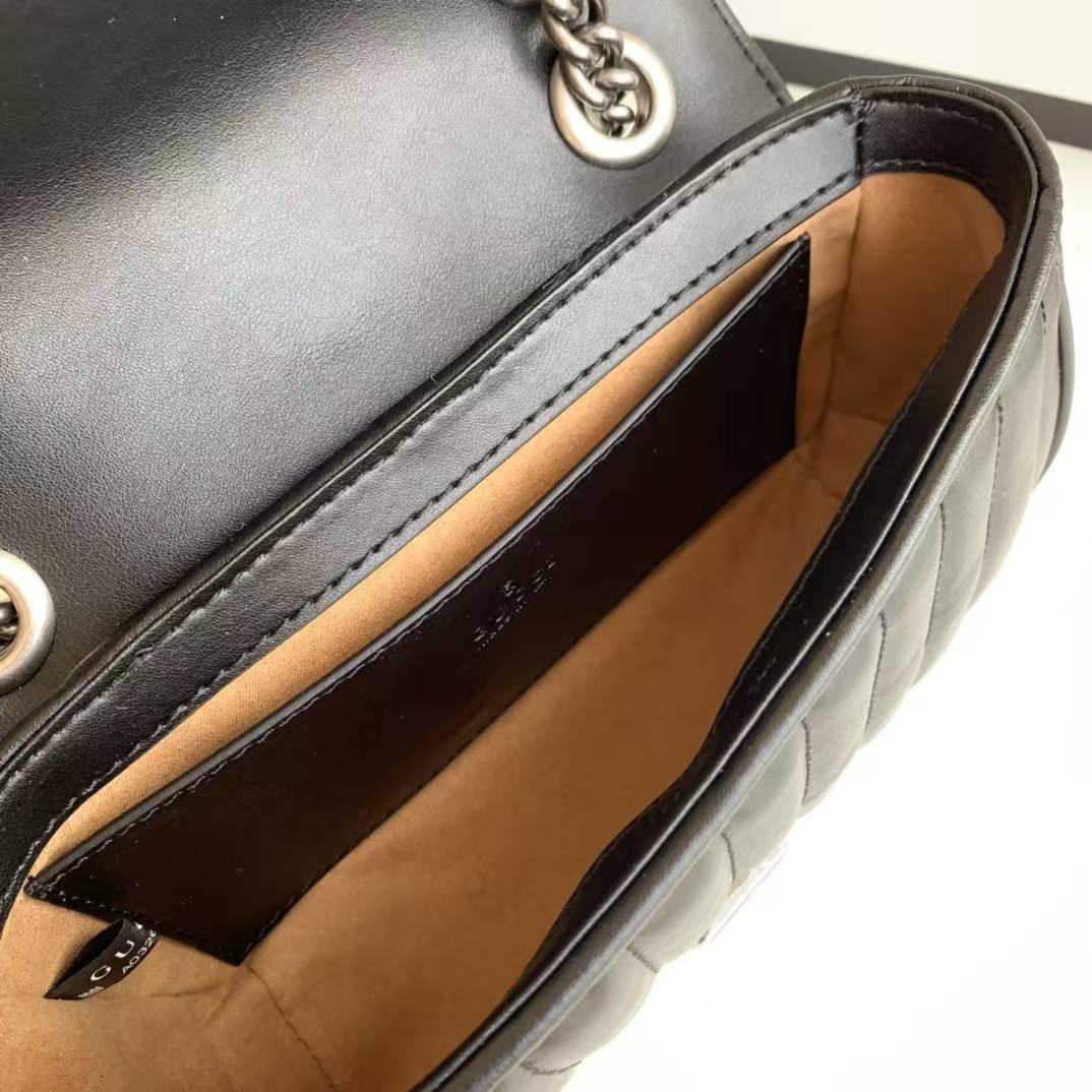 Gucci GG Marmont Small Shoulder Bag Black