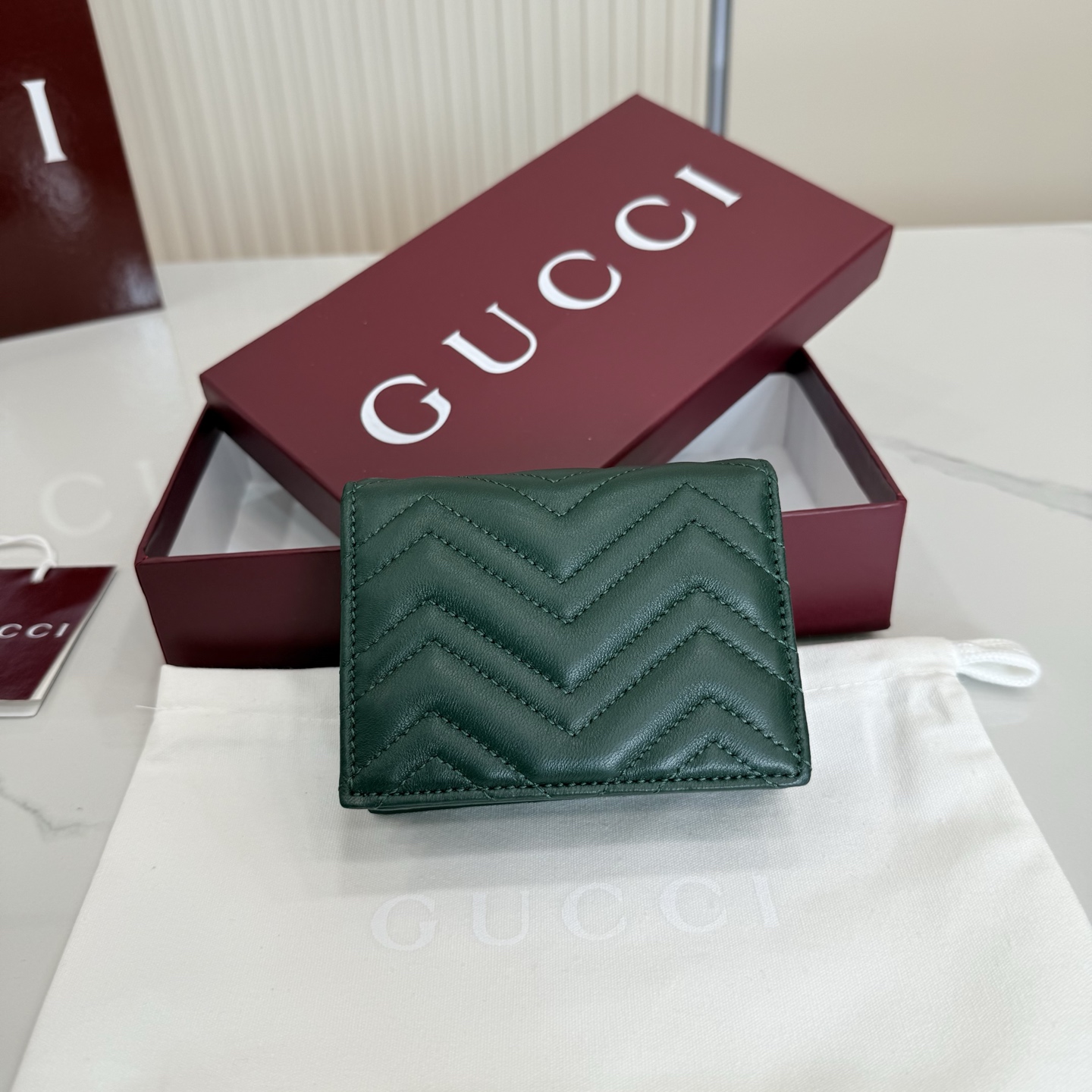 Gucci GG Marmont card case wallet 466492