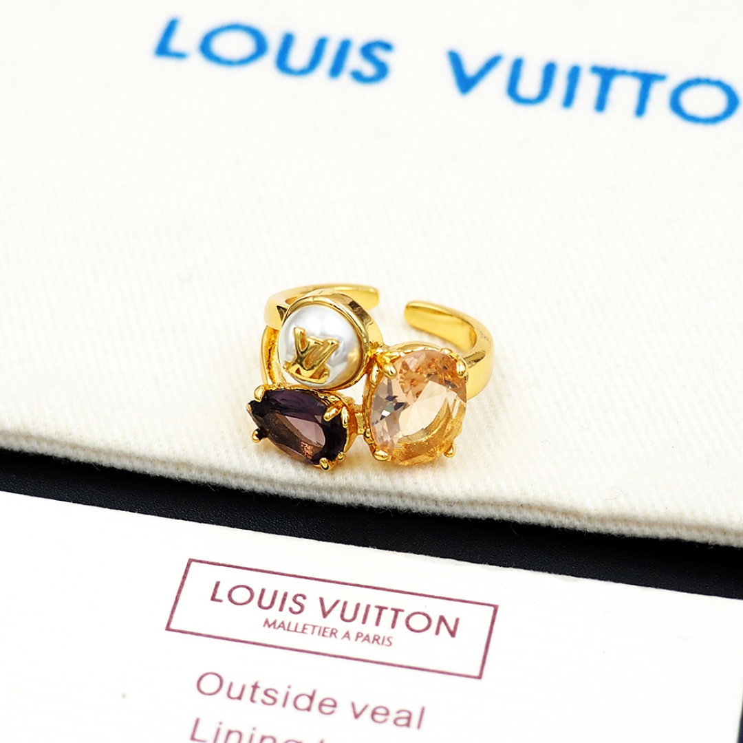 Women's LV Fashion Open Ring