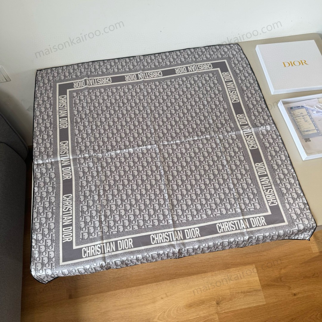 Dior Oblique Square Scarf - KAIROO