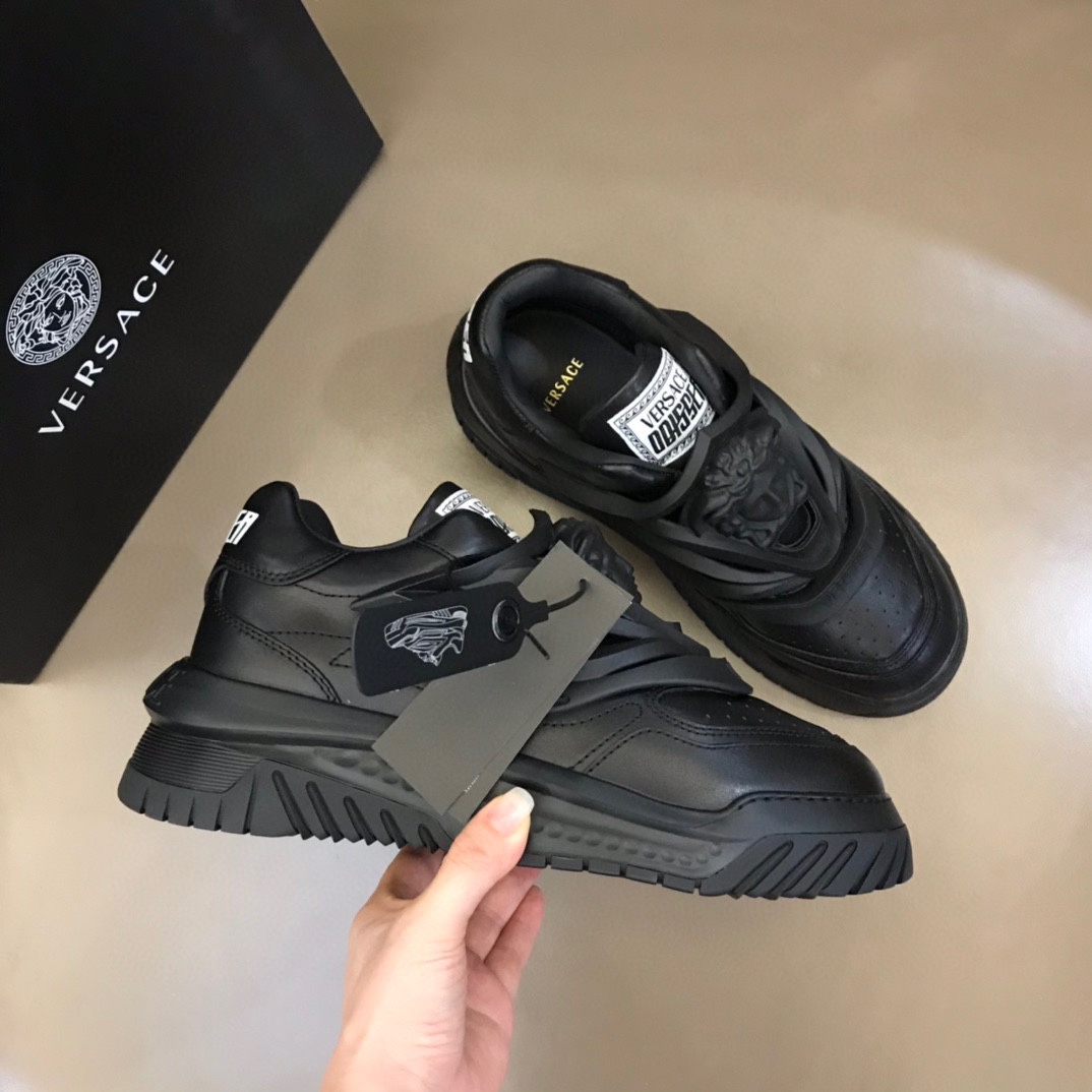 Versace Men's Leather Sneaker