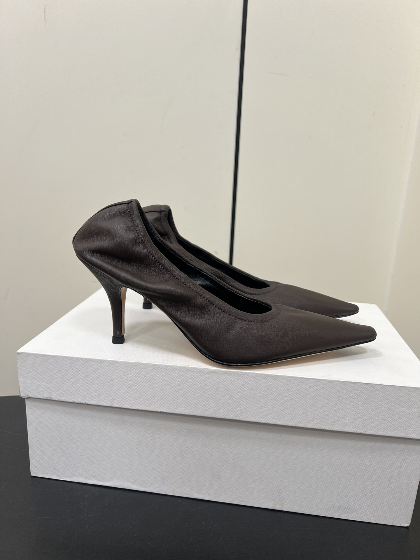 The Row Lambskin Pump