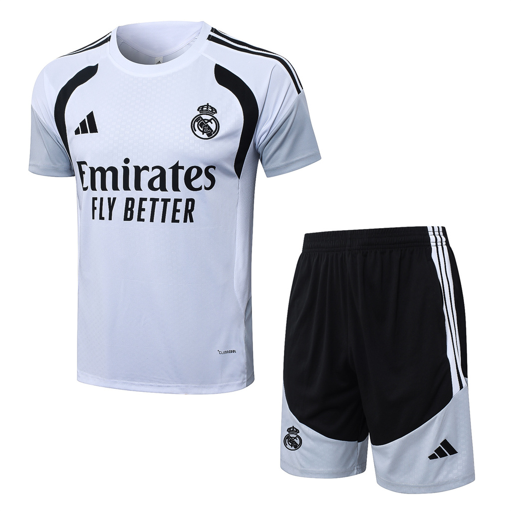Real Madrid Training Short sleeve Suit 26/27 | Soc Jersey - Premium Football Jersey