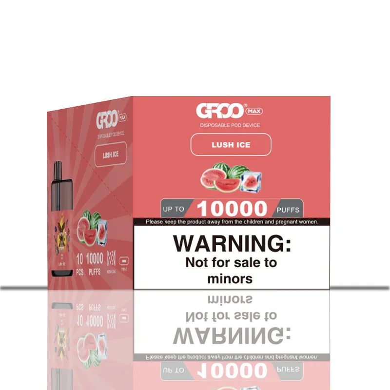 GROO MAX 10K Rechargeable Disposable Vape - Vaba Vape-Shop