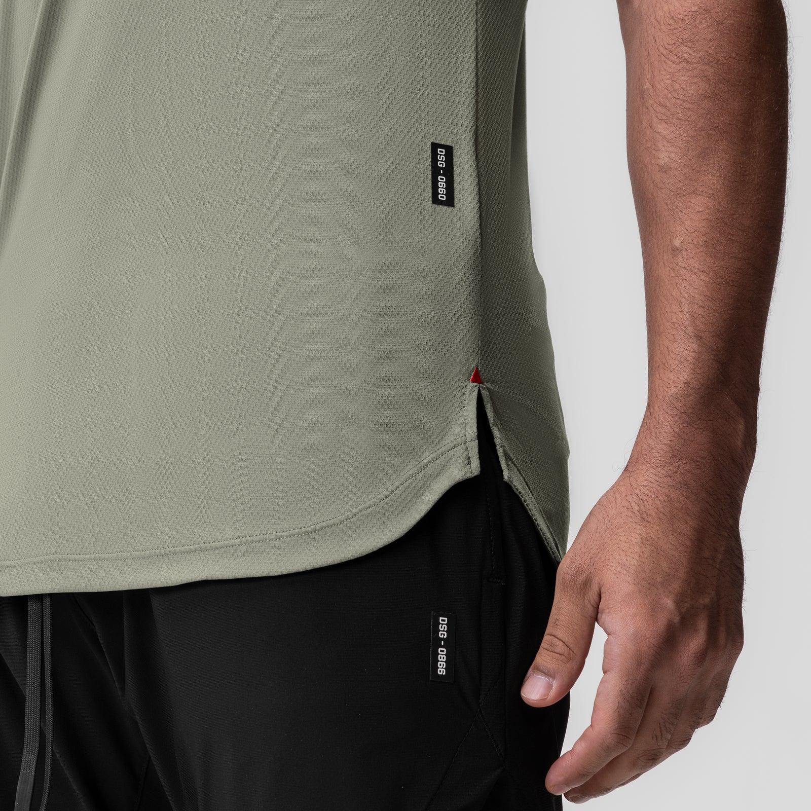 0660. AeroSilver Established Tee - Sage