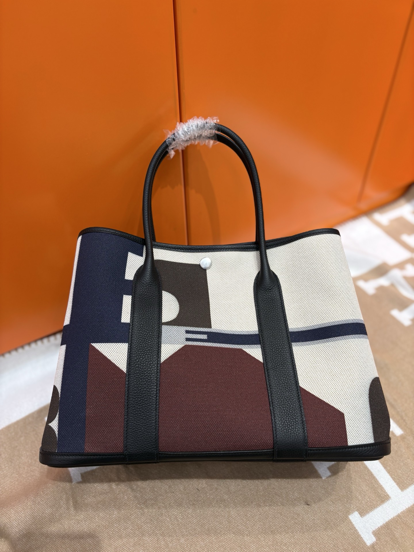 Hermes Garden Party Graffiti Handbag