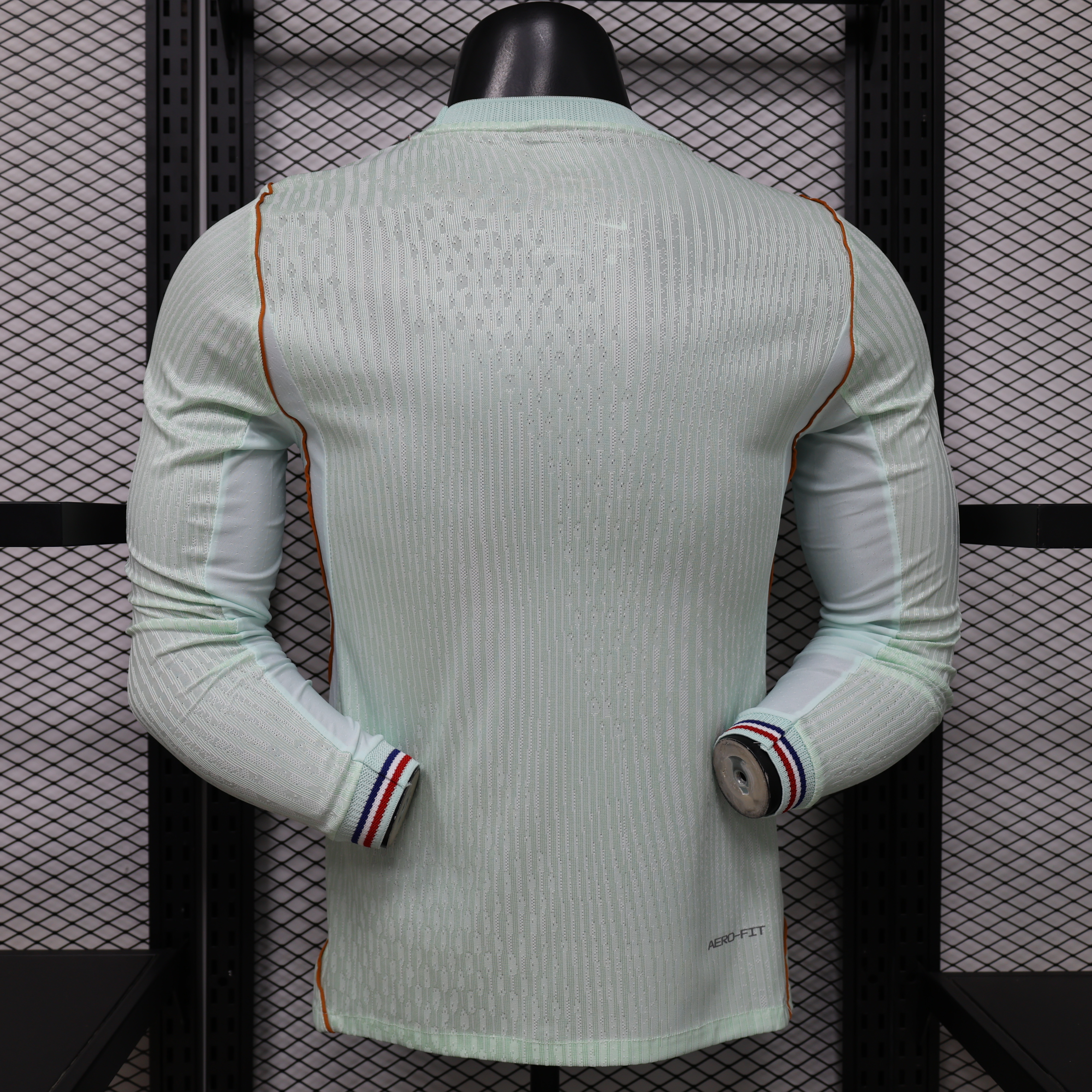 France Away Long Sleeves Jersey Player Version World Cup 2026