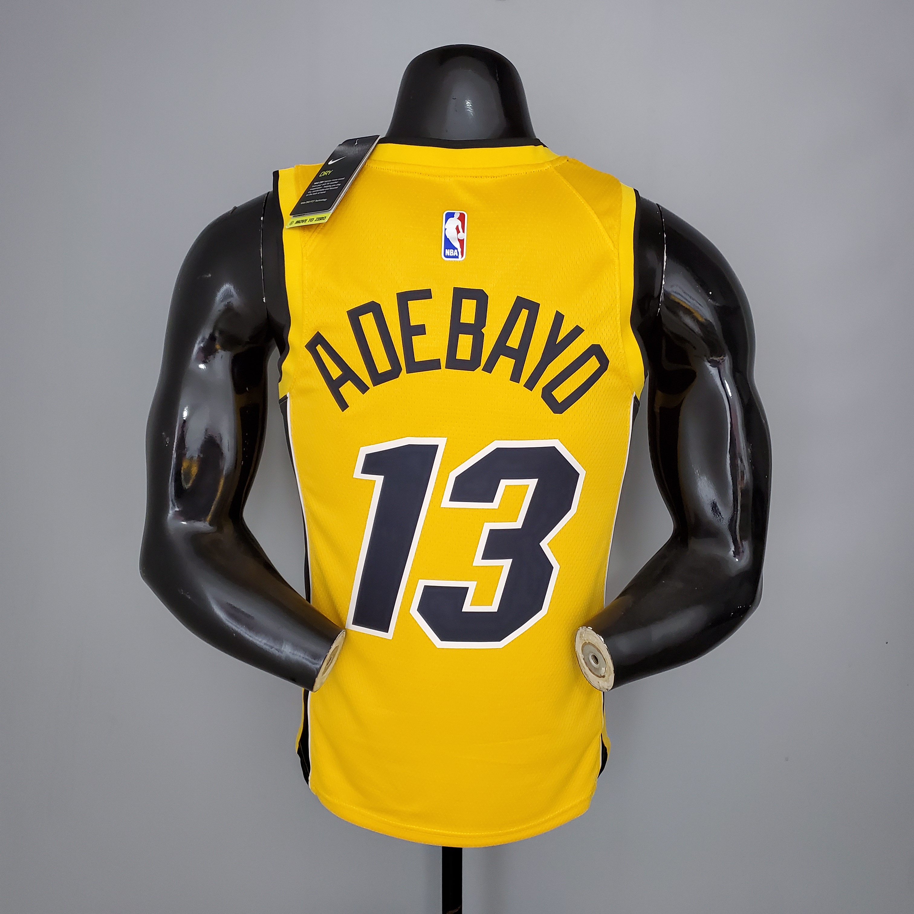 Bam Adebayo Miami Heat Bonus Edition Swingman Jersey Yellow