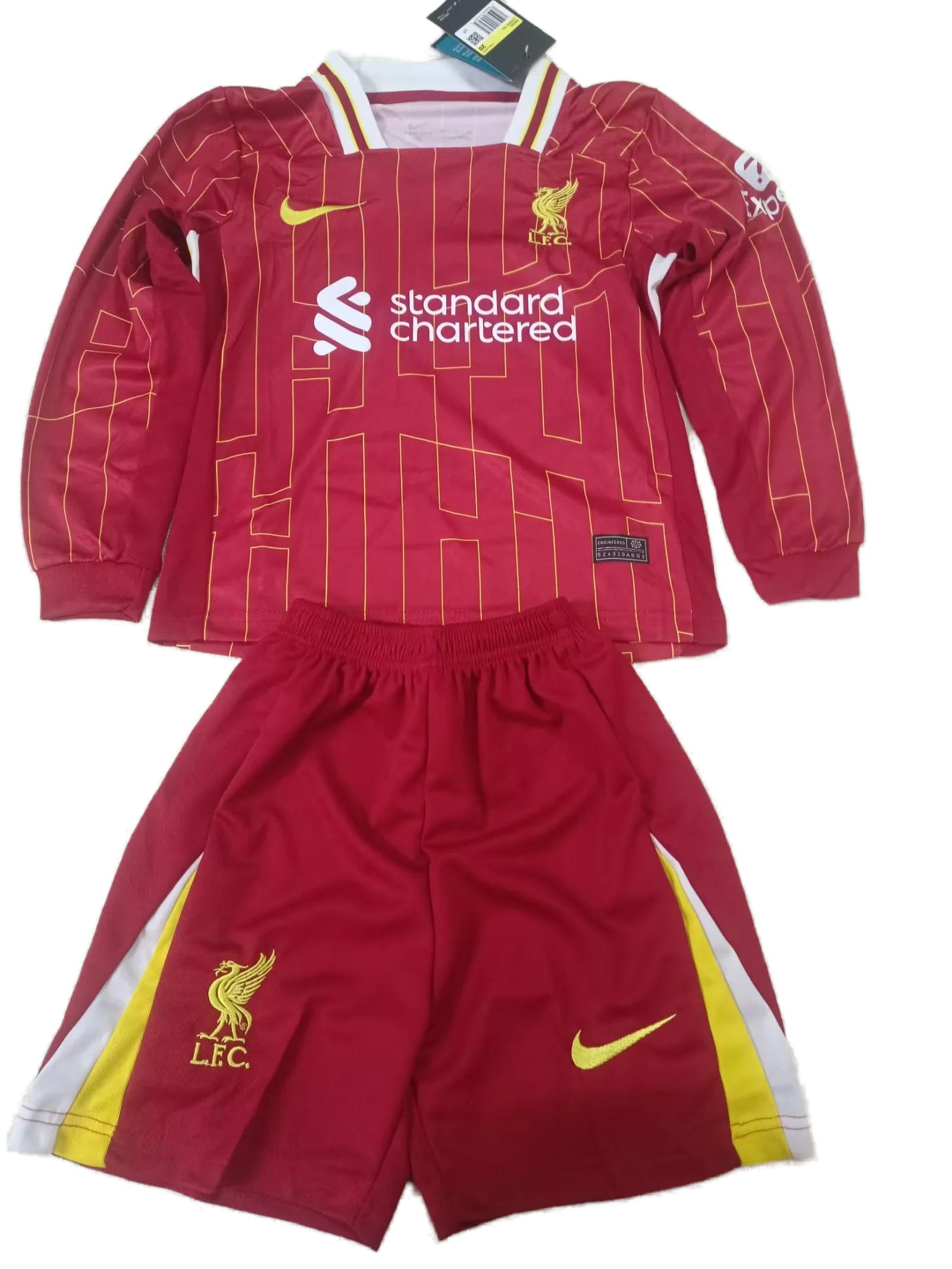 Kids Kit LVP 24/25 Home LONG SLEEVES 16-28