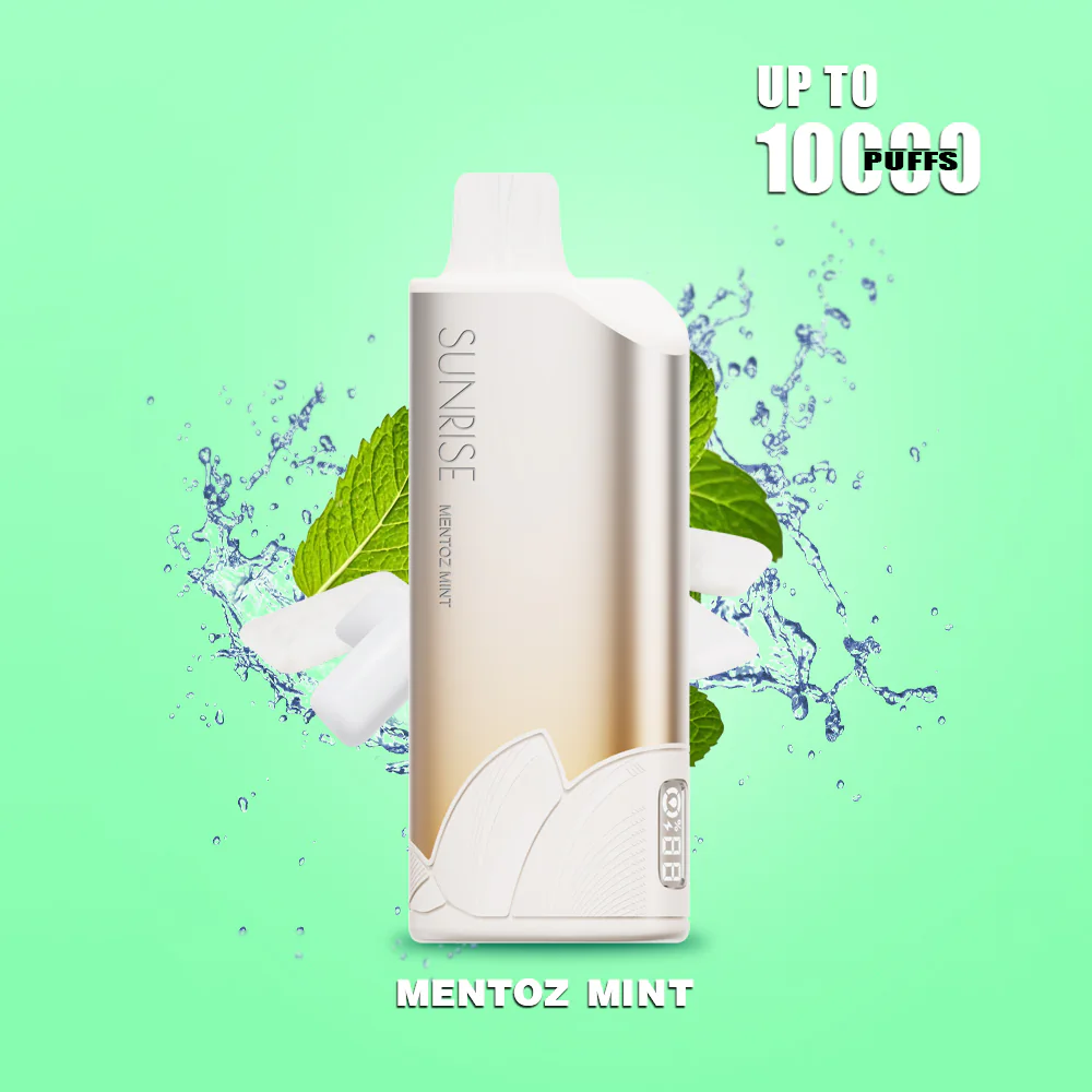GROO SUNRISE 10K Disposable Vape – Mentoz Mint - Vaba Vape-Shop