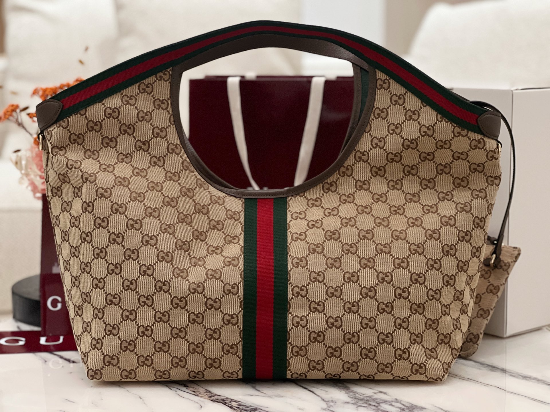 Gucci Giglio large tote bag 853971