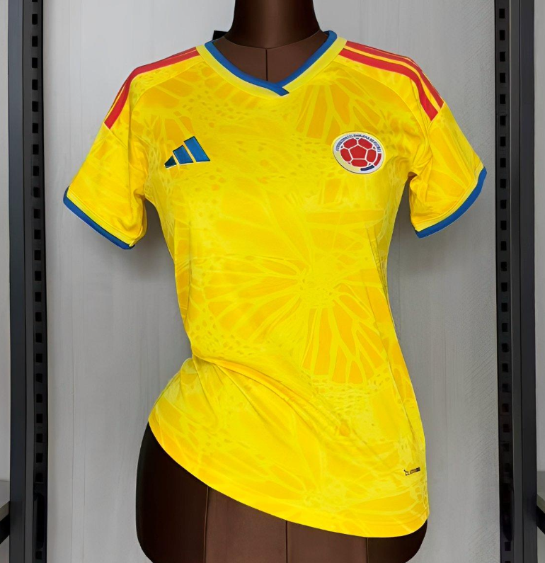 Female 2025/26 Colombia Home Jersey S-2XL