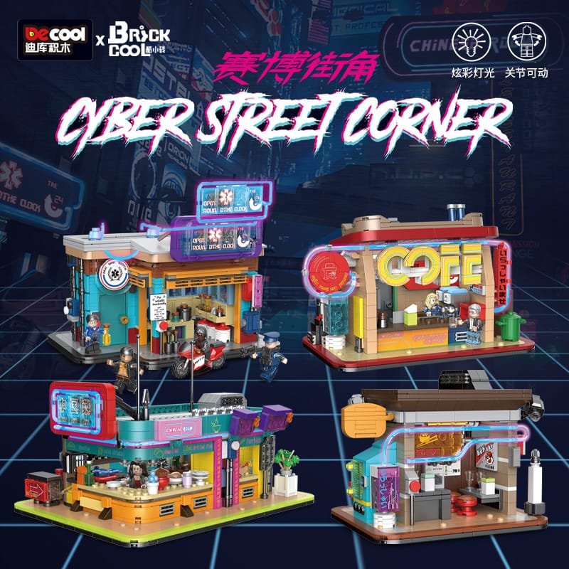 Decool KS001-KS004 - Cyber Street Corner