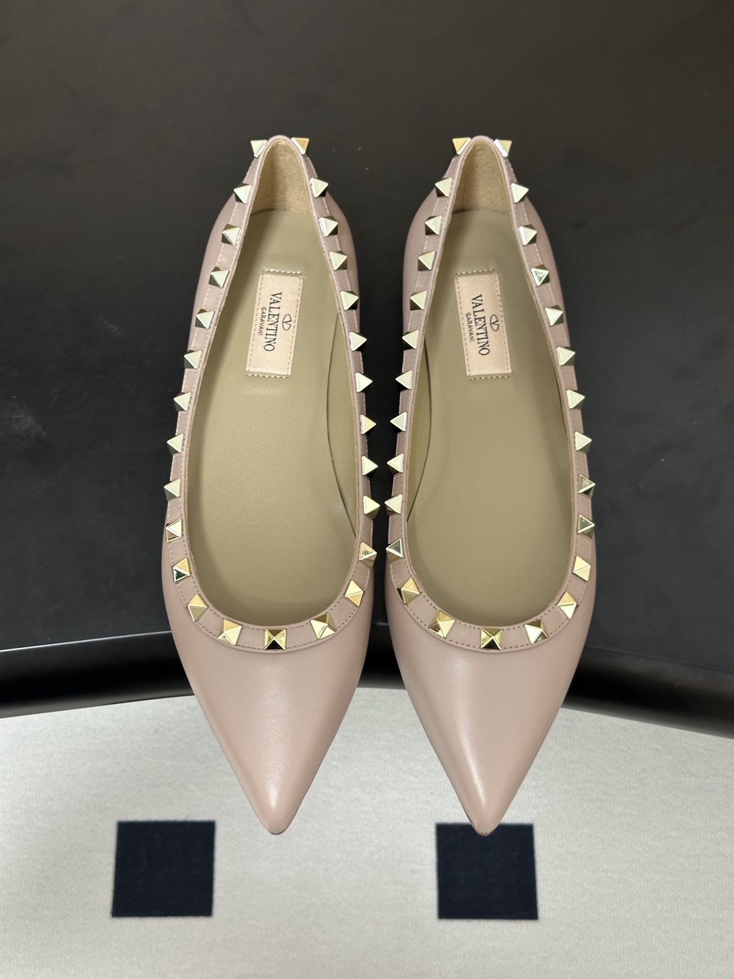 Valentino Rockstud Ballet Flat