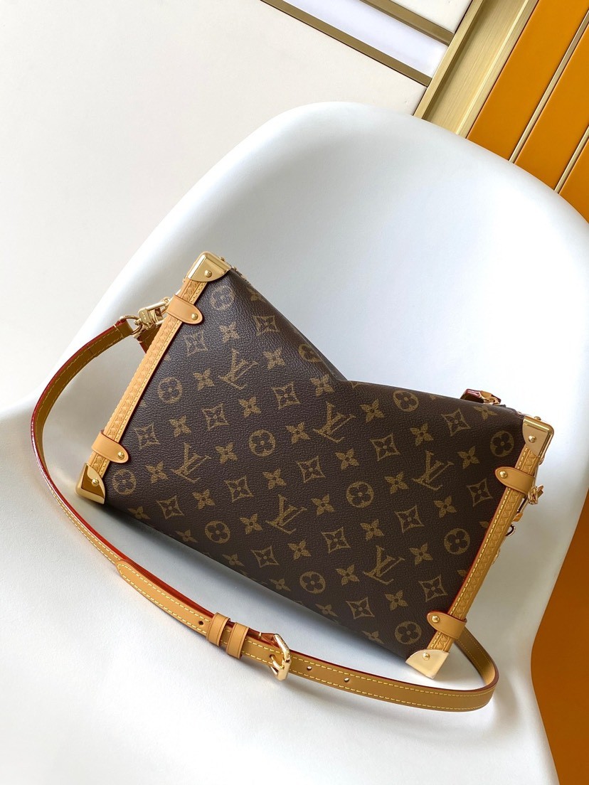 Louis Vuitton LV side trunk large handbag