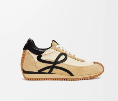 Loewe Iconic Suede and Nylon Sneaker