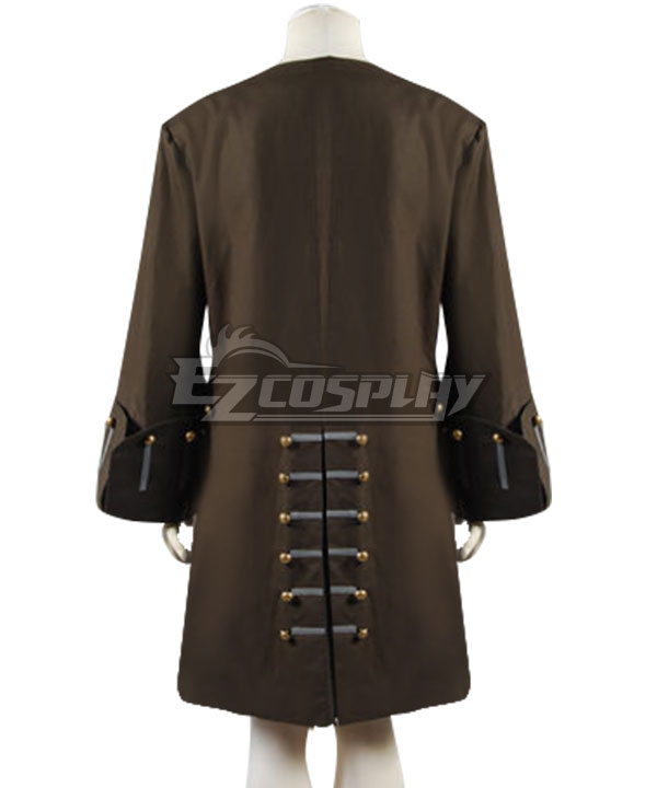 Pirates of the Caribbean Halloween Captain Jack Sparrow Coat Cosplay Costume