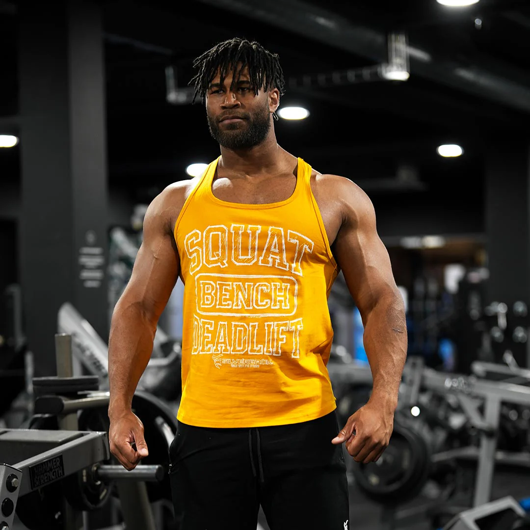 Squat Bench Deadlift Stringer Vest