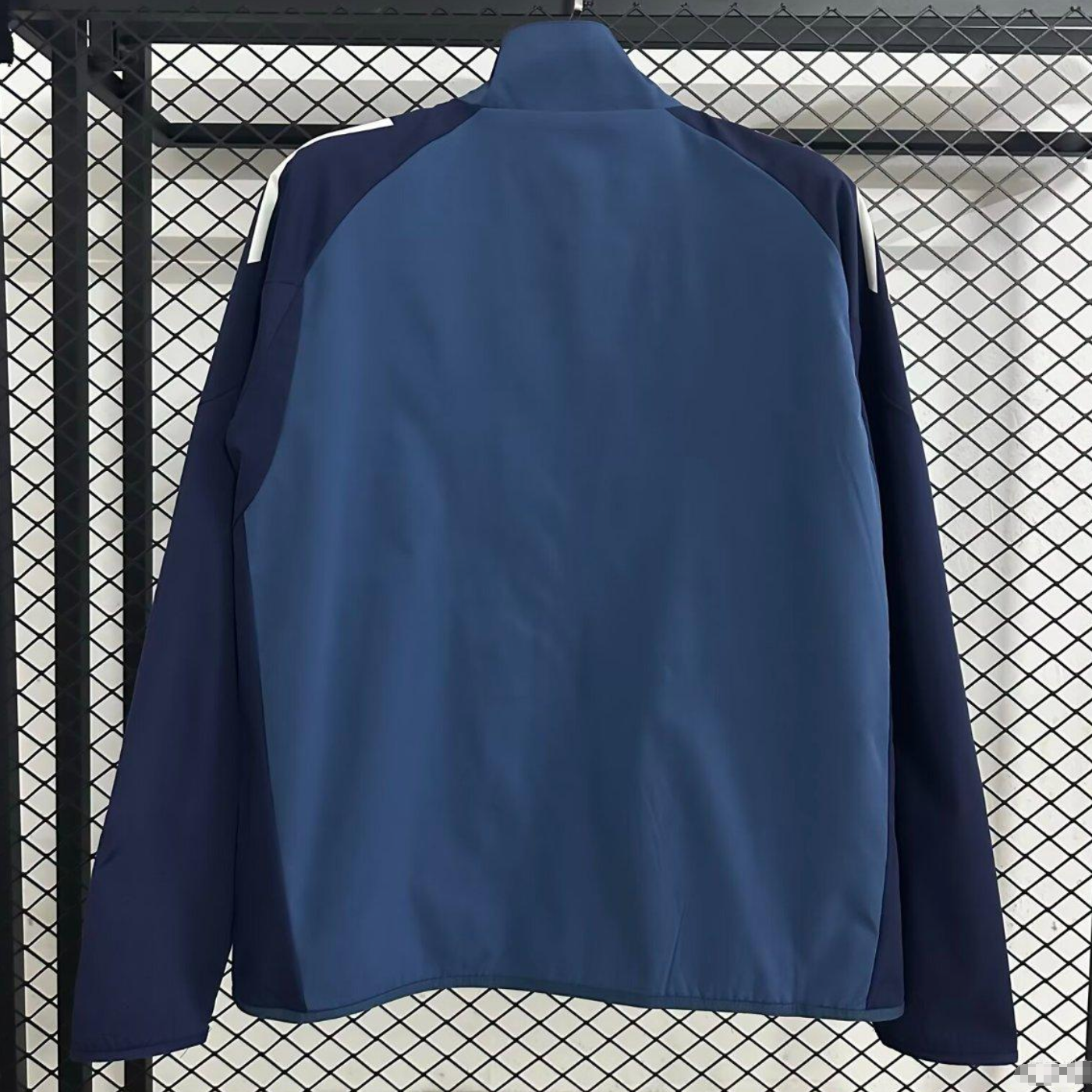 25/26 Arsenal Blue/Navy Full Zipper Windbreaker S-2XL
