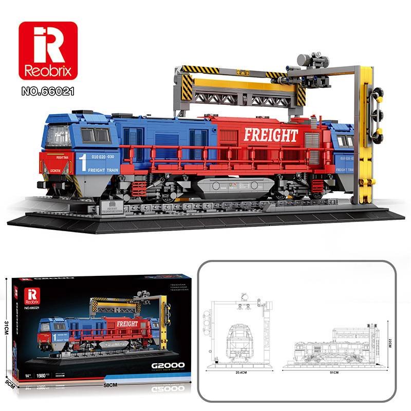 Reobrix 66021 - G2000 European Freight Train