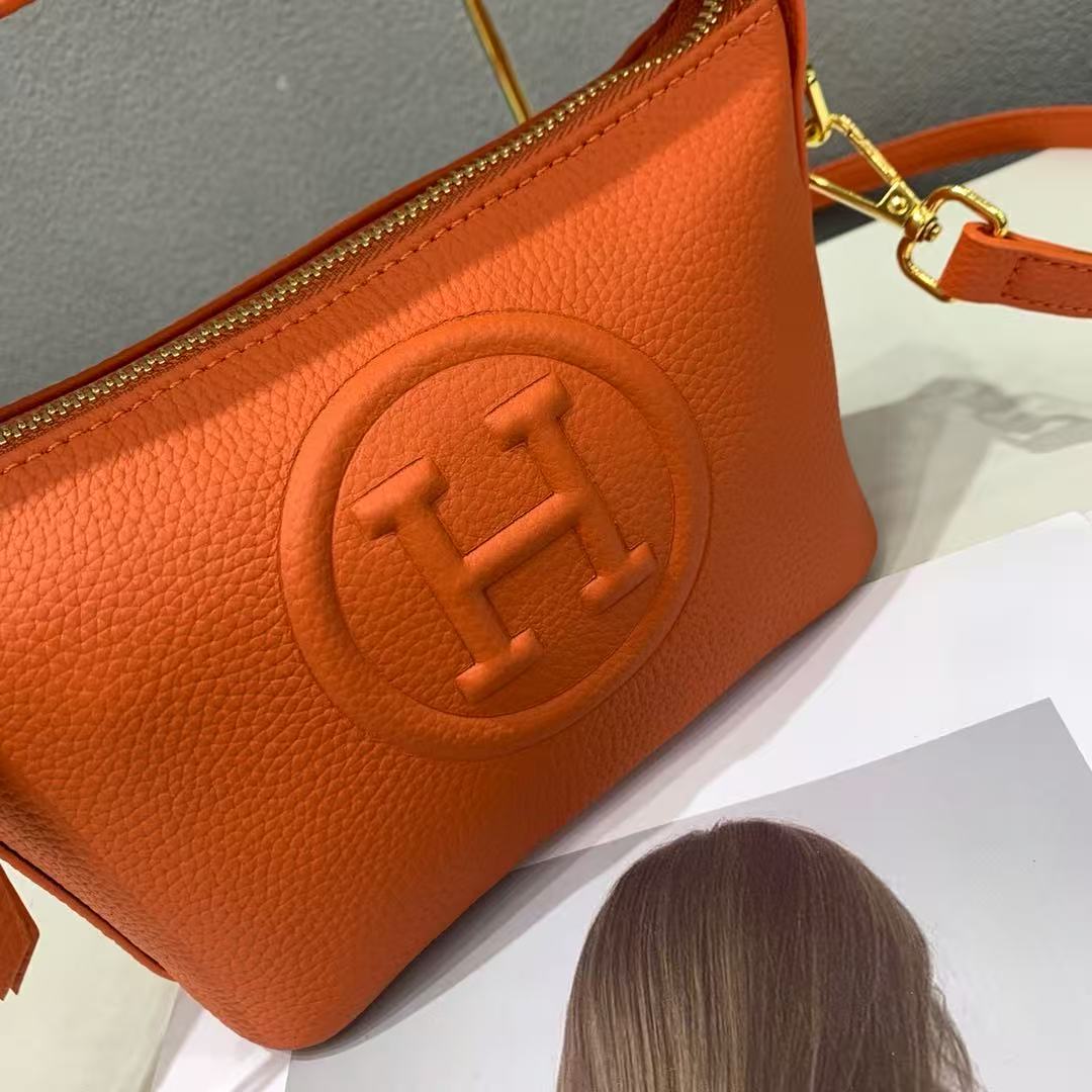 Hermes Bags H Embossed Crossbody Bag(Mirror Quality)