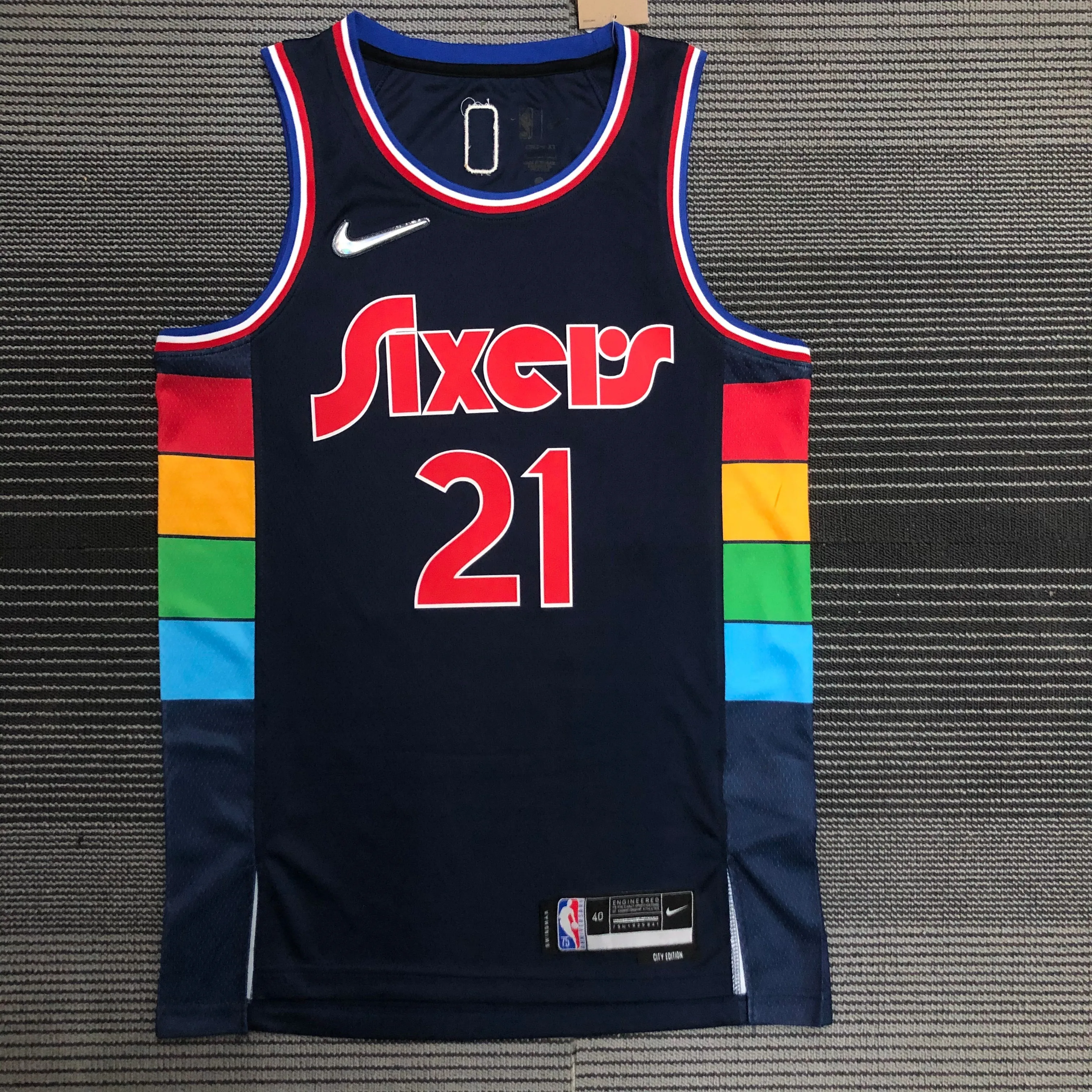 22 Season Philadelphia 76ers City Edition  #21