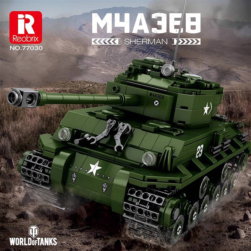 Reobrix 77030 - M4A3E8 World of Tanks