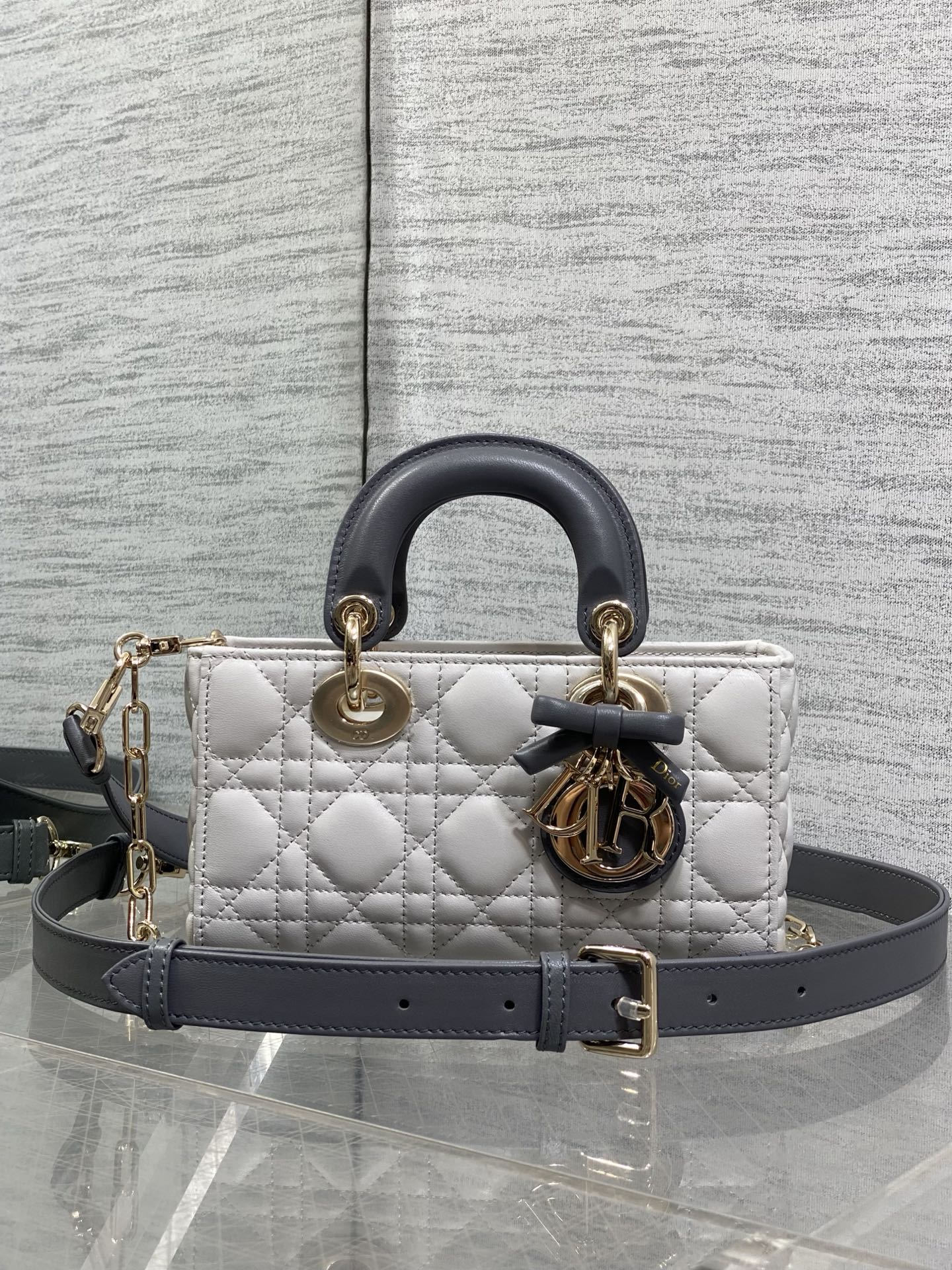 Dior Mini Lady D-Joy Bag in Cannage Lambskin