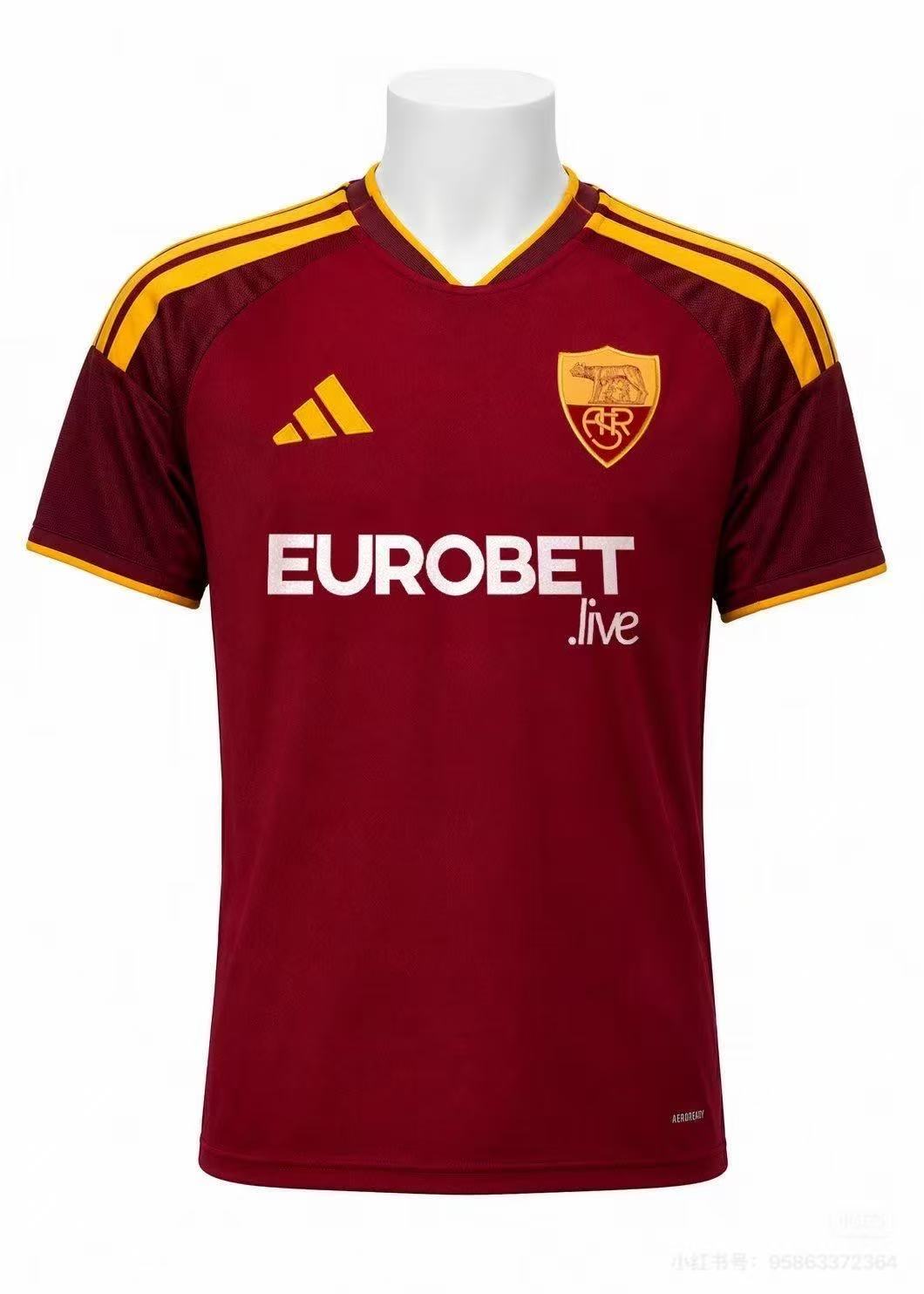 Roma 26/27 Home S-4XL - musan