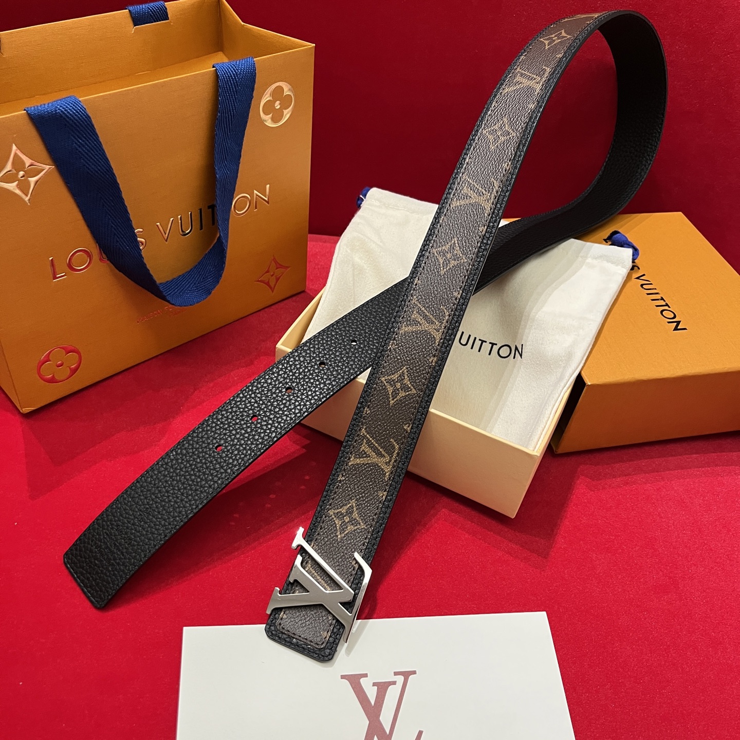 LV Initiales 40mm Reversible Belt