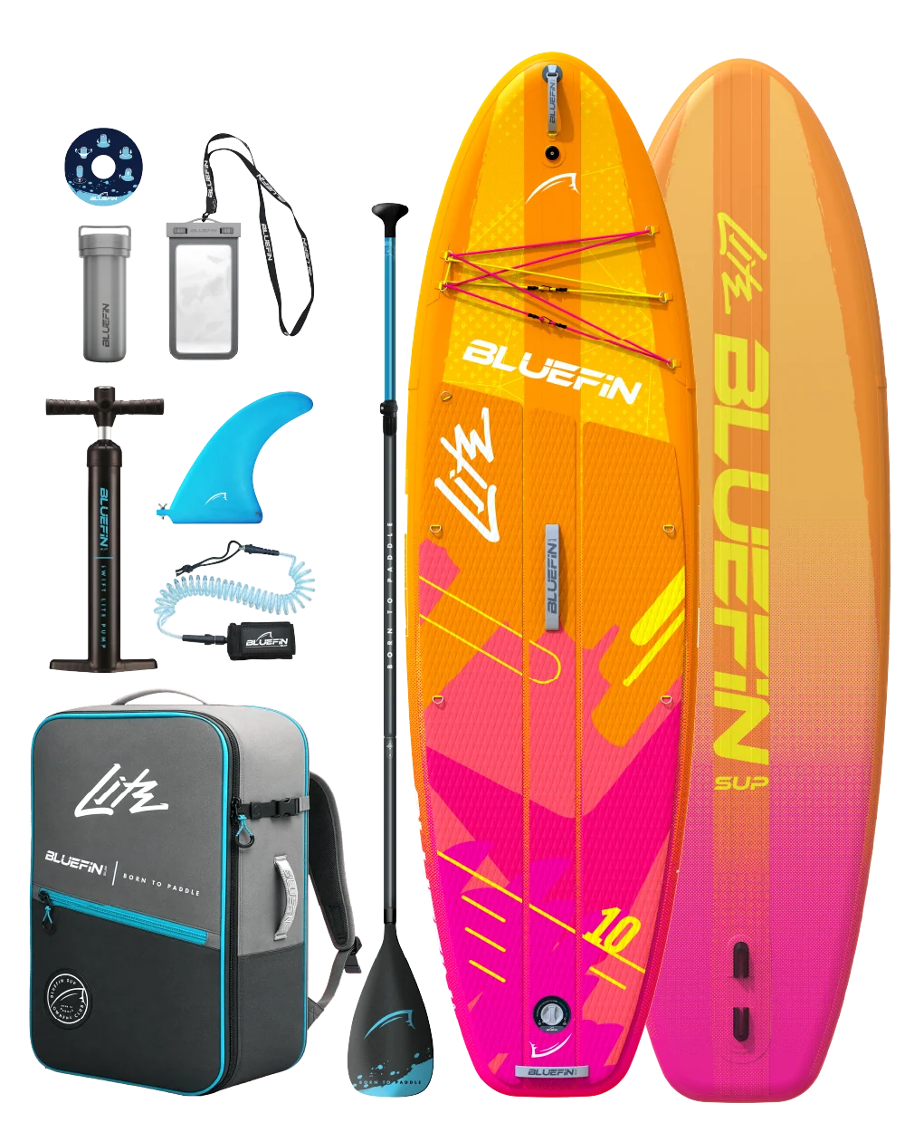 Pink Coral Lite Inflatable SUP Paddleboard